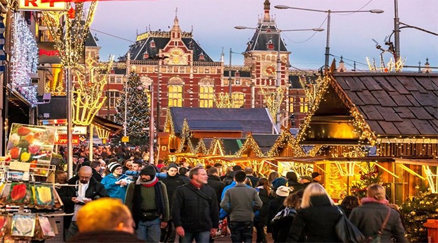 Mercado De Natal Amsterd O Ou Noites Em Hotel